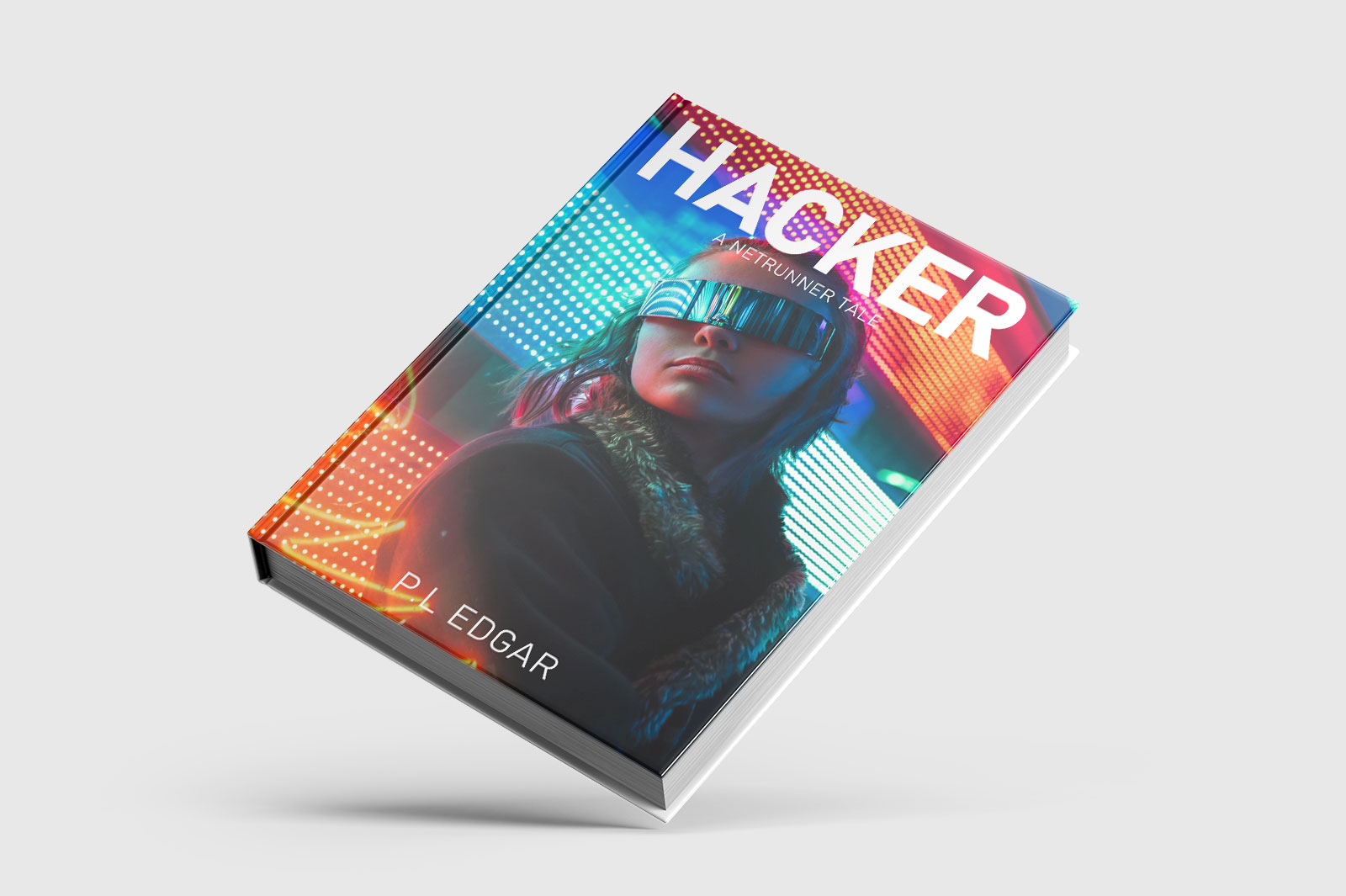 Cyber punk book cover